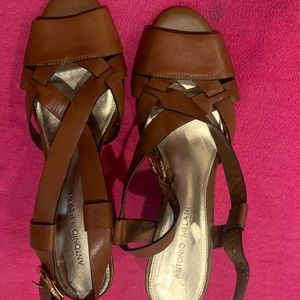 Antonio Melani Cork Wedges